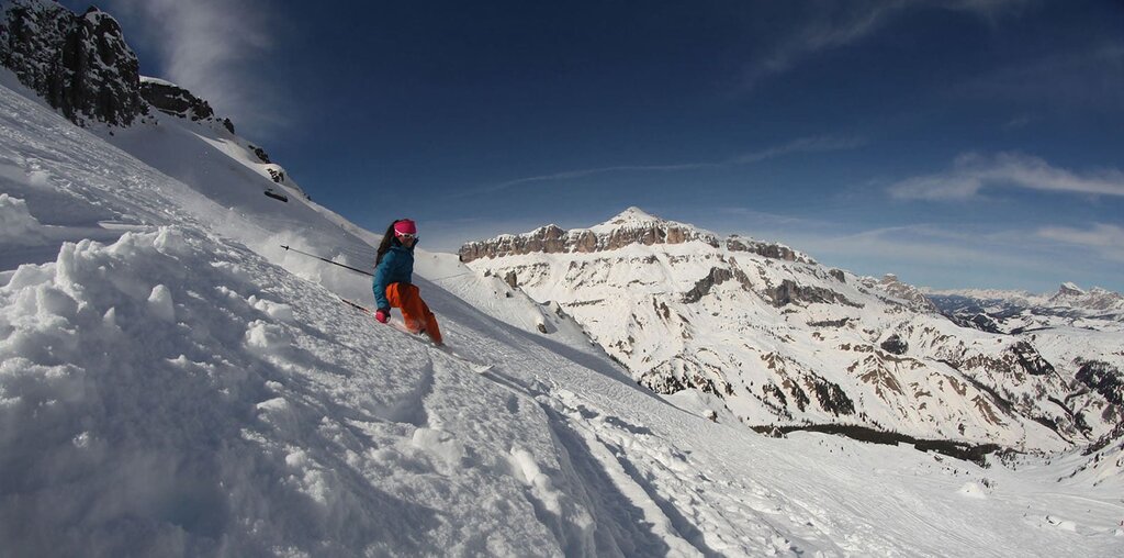 The Arabba Marmolada Ski Area