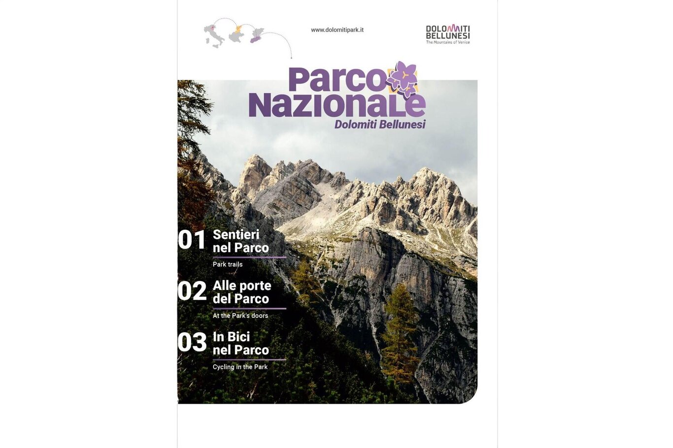 Brochure Parco Nazionale Dolomiti Bellunesi