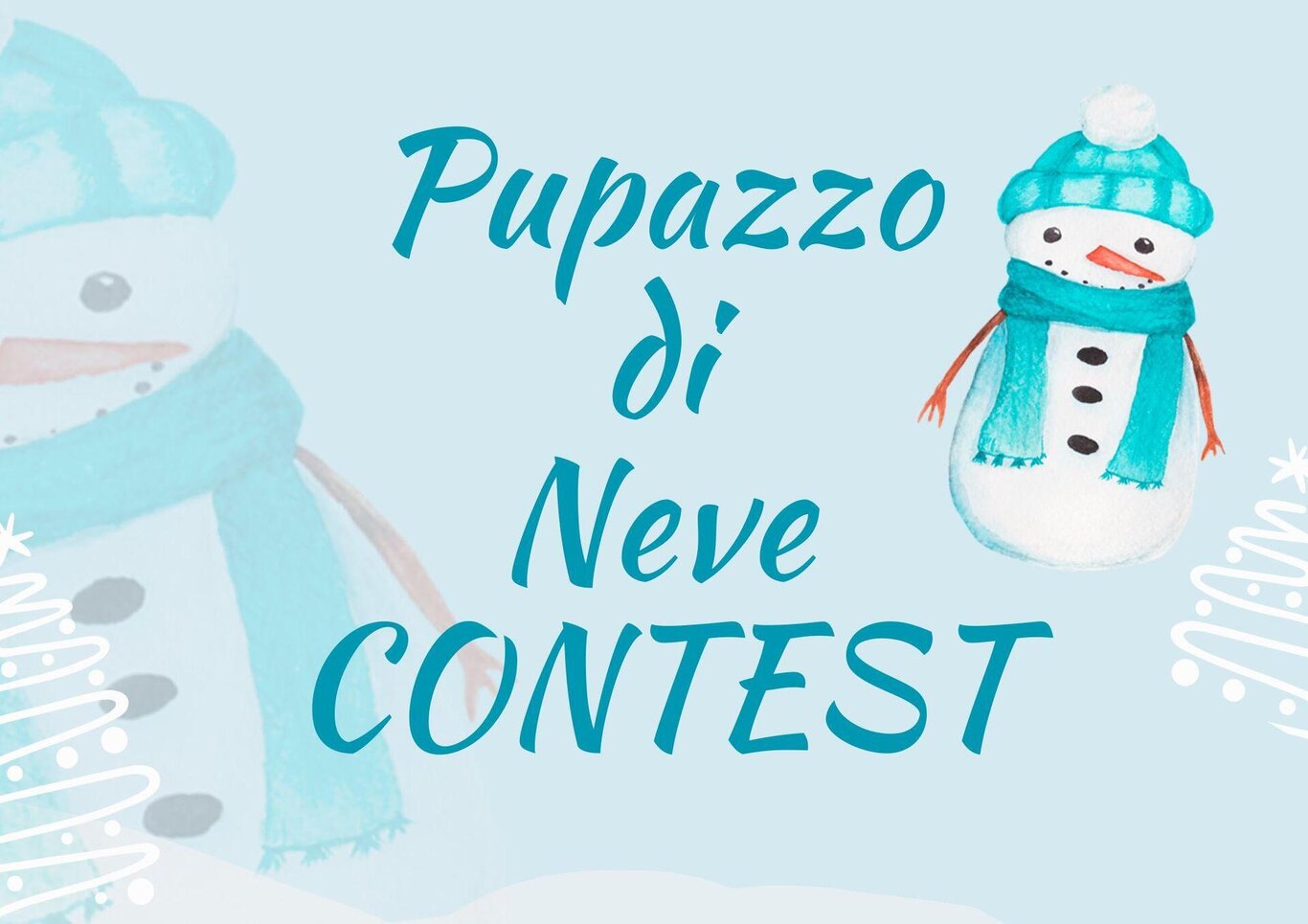 Contest pupazzo di neve