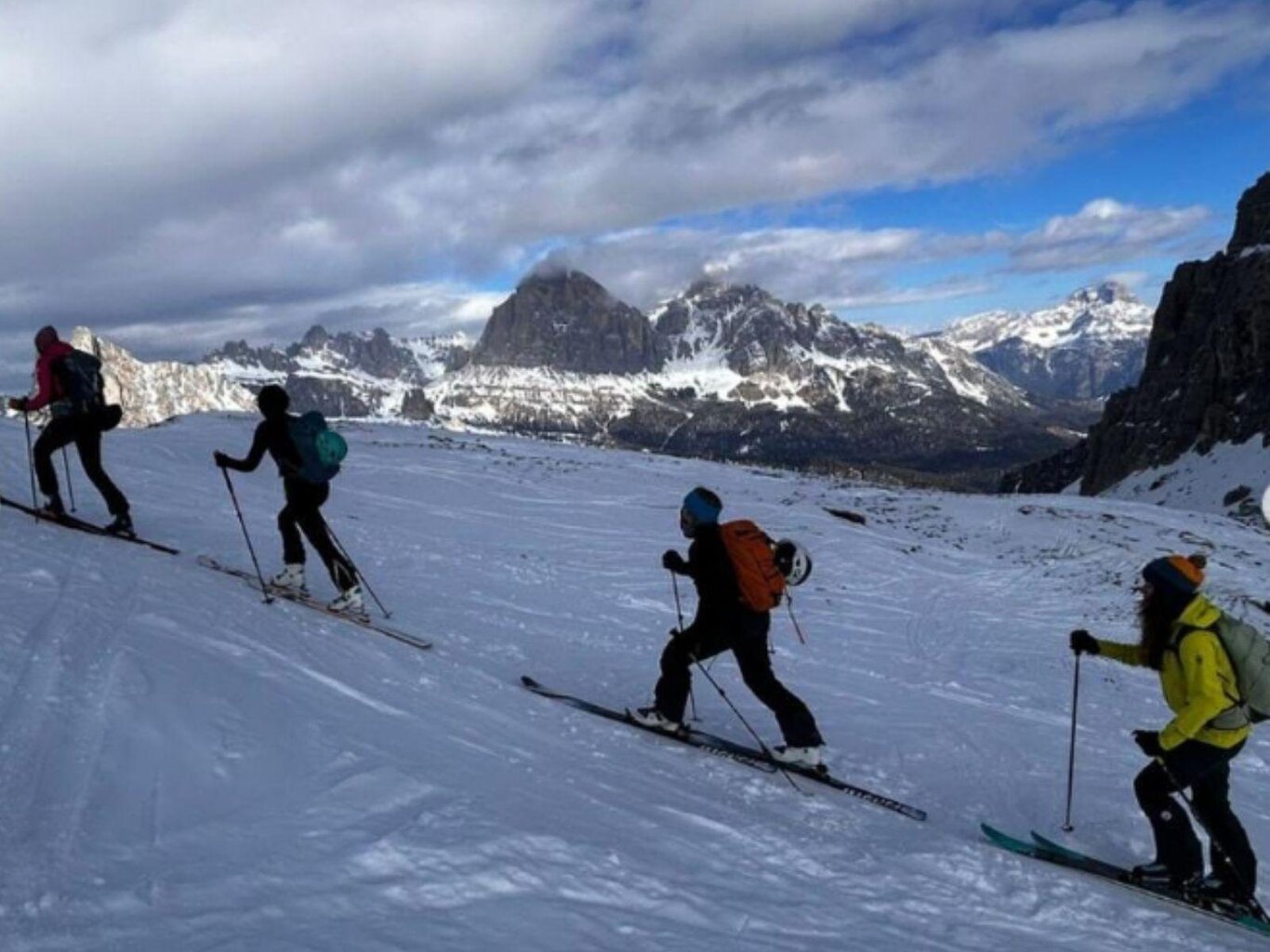 Sci Alpinismo a Cortina