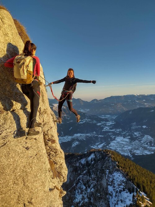 Ferrata sul Monte Coppolo