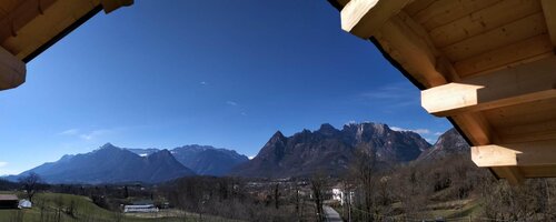 Vista da balcone cucina