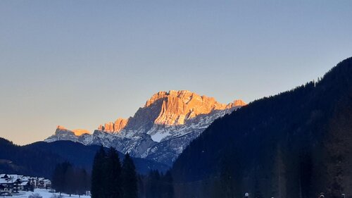 TRAMONTO SUL MONTE CIVETTA