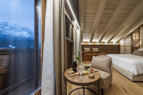 Grand Deluxe Room con Balcone e Vista Montagna