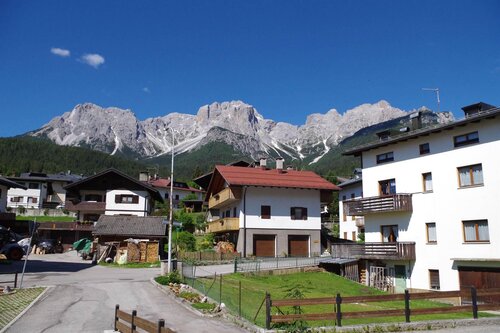 Vista dall'alloggio