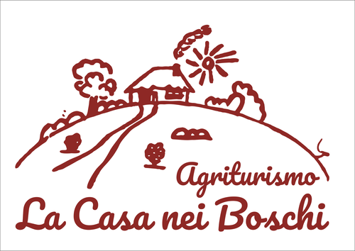 logo la casa nei boschi