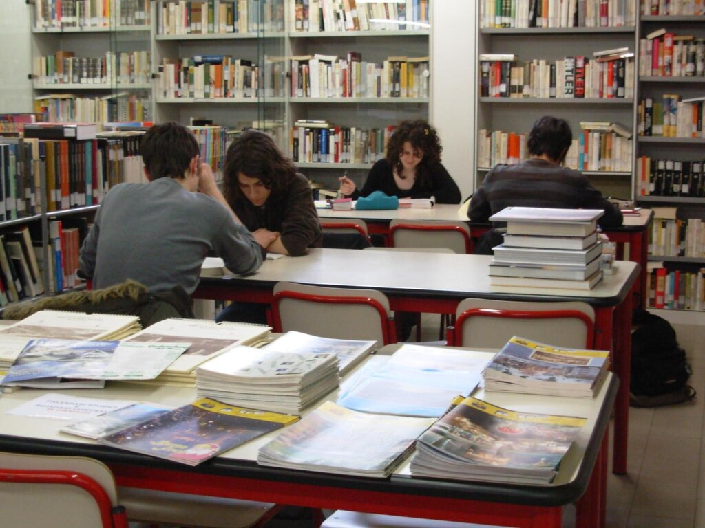 interno biblioteca