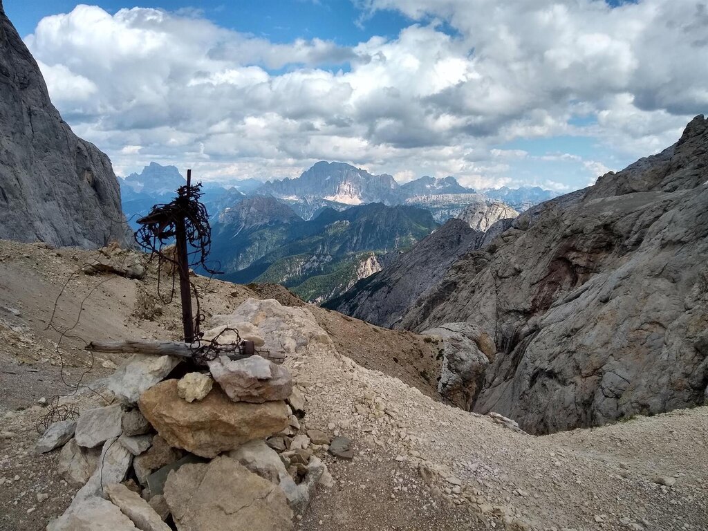 Vista dal Bivacco dal Bianco