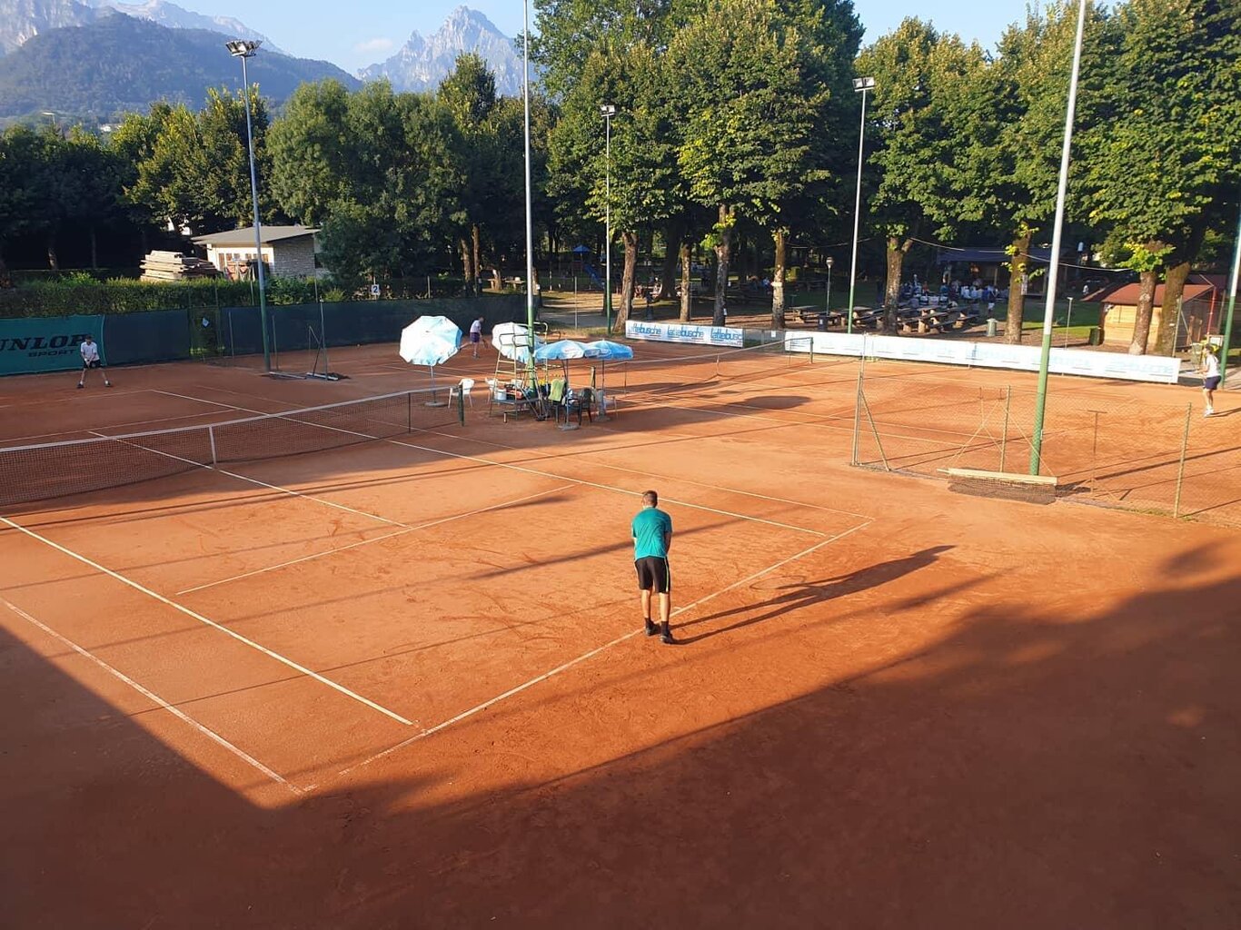 Esterno campi da tennis