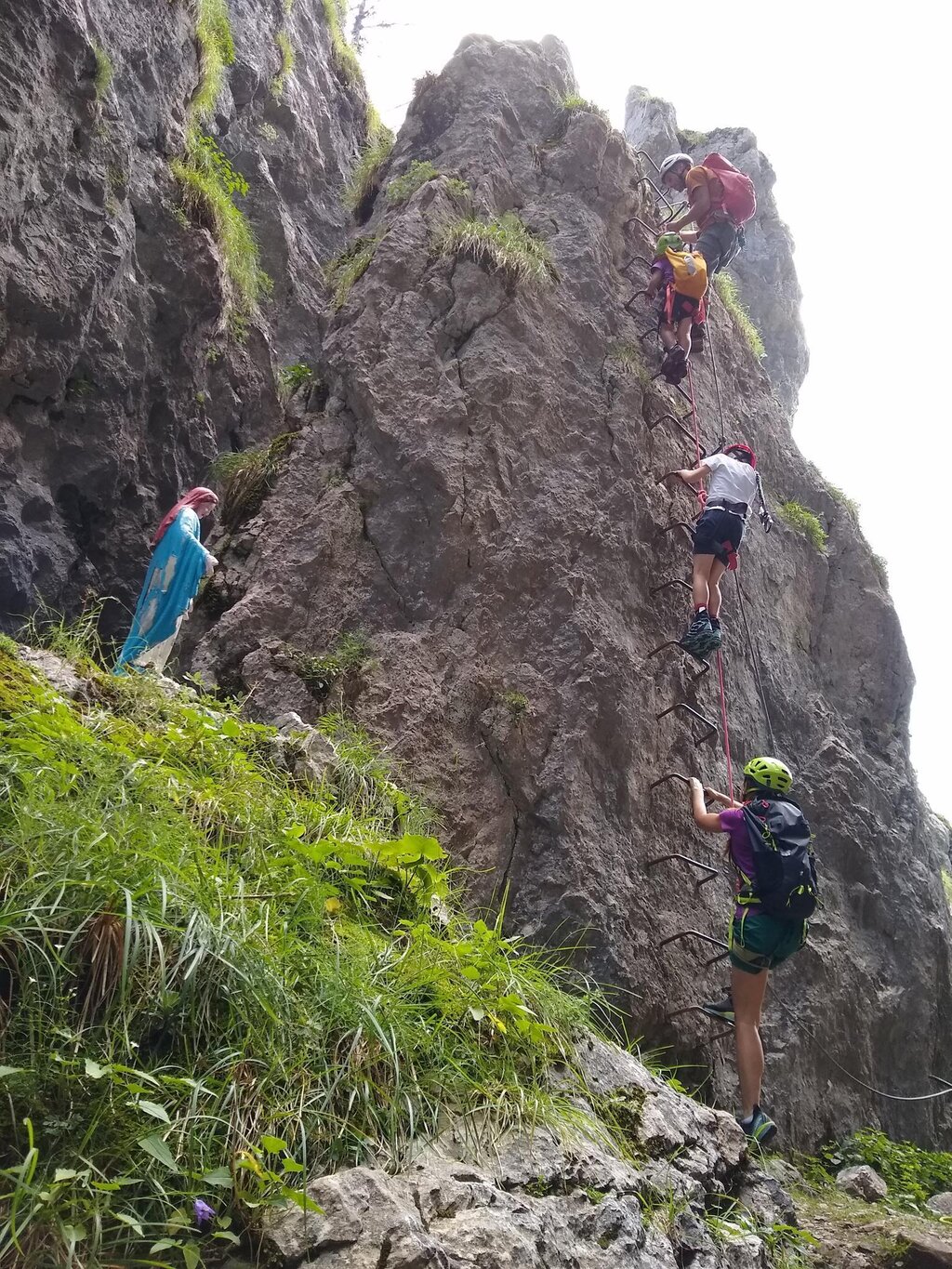 Ferrata Sass de Rocia