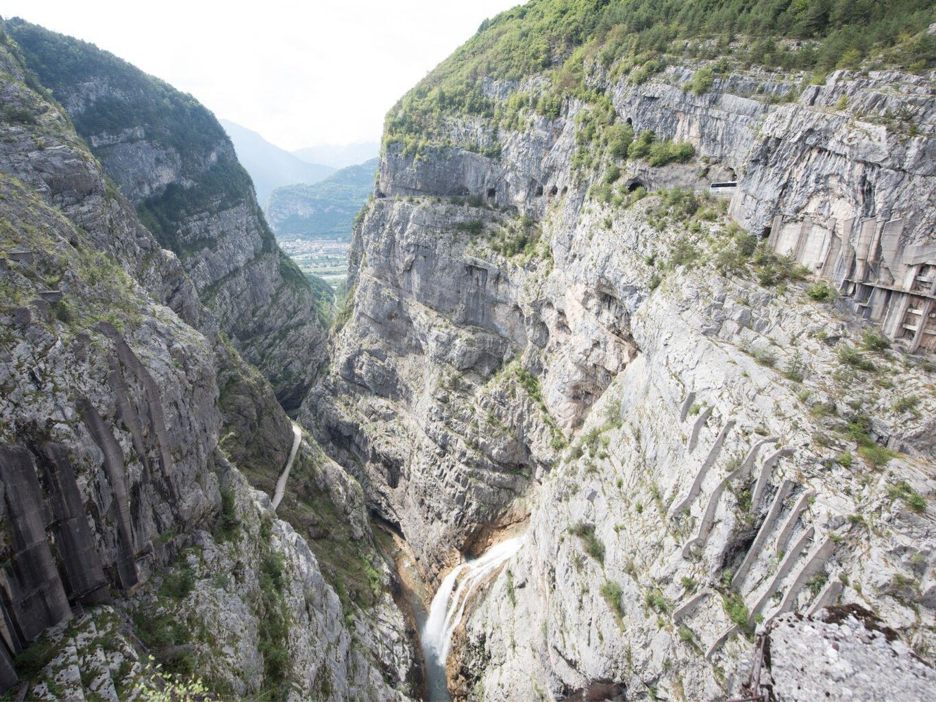 Valle del Vajont verso Longarone