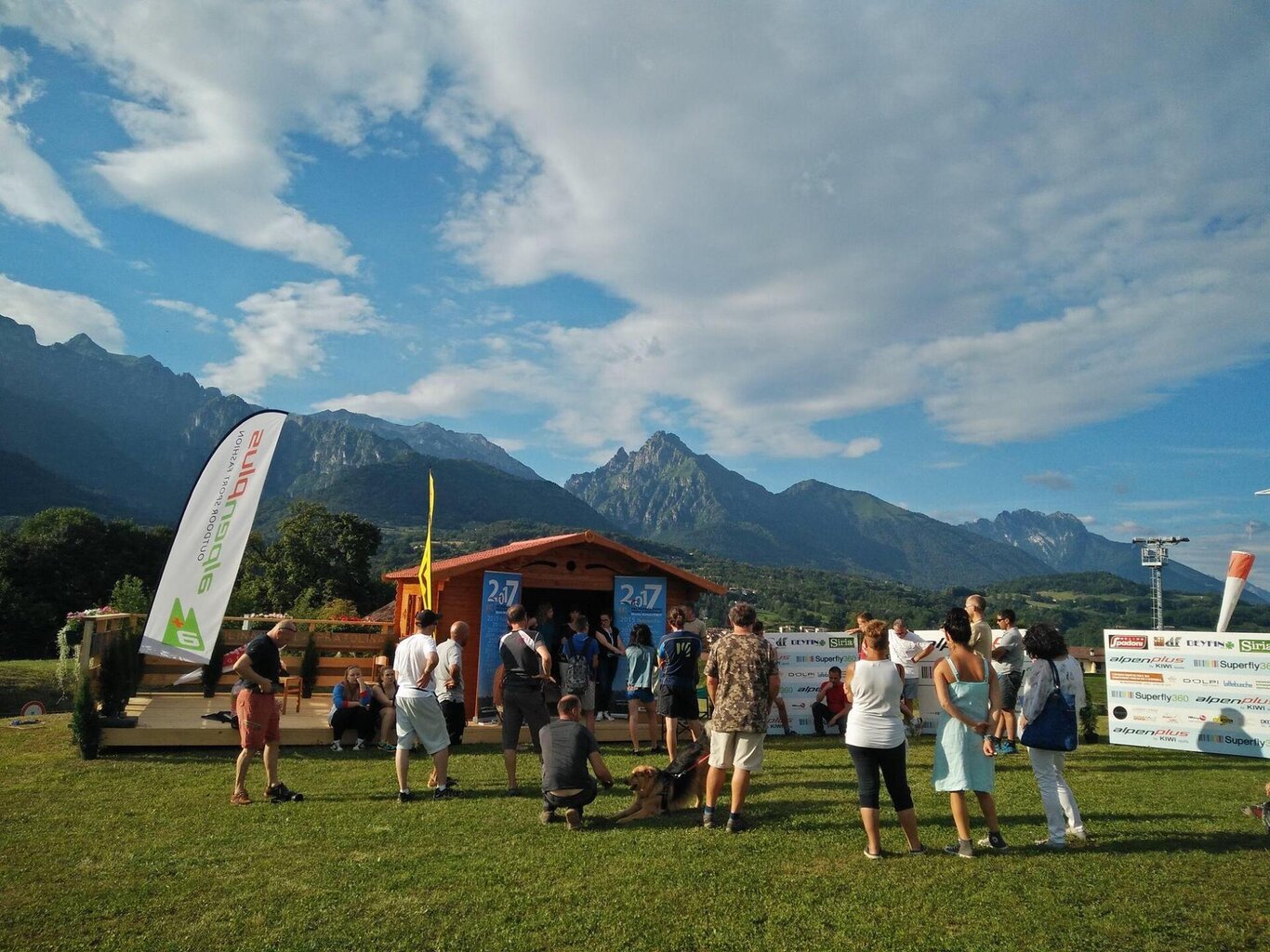 Veduta campo atterraggio Boscherai