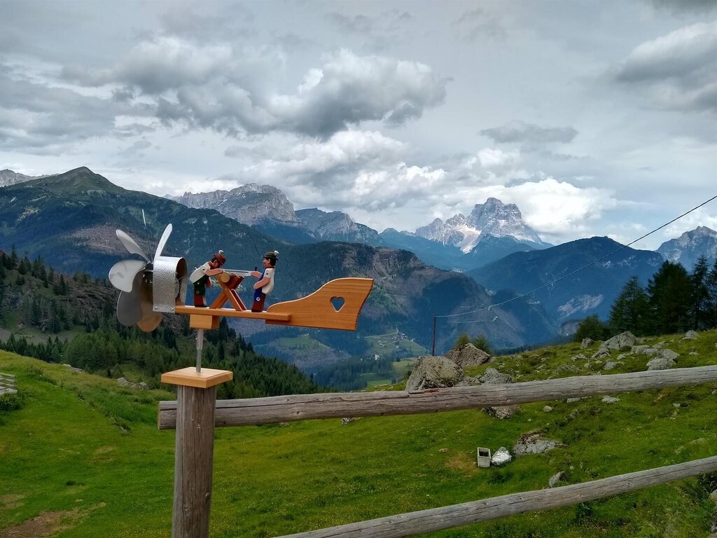 Panorama da Malga Laste