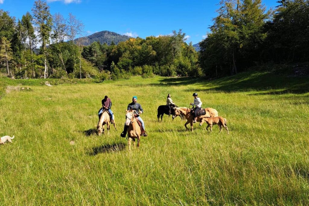 Passeggiata a cavallo