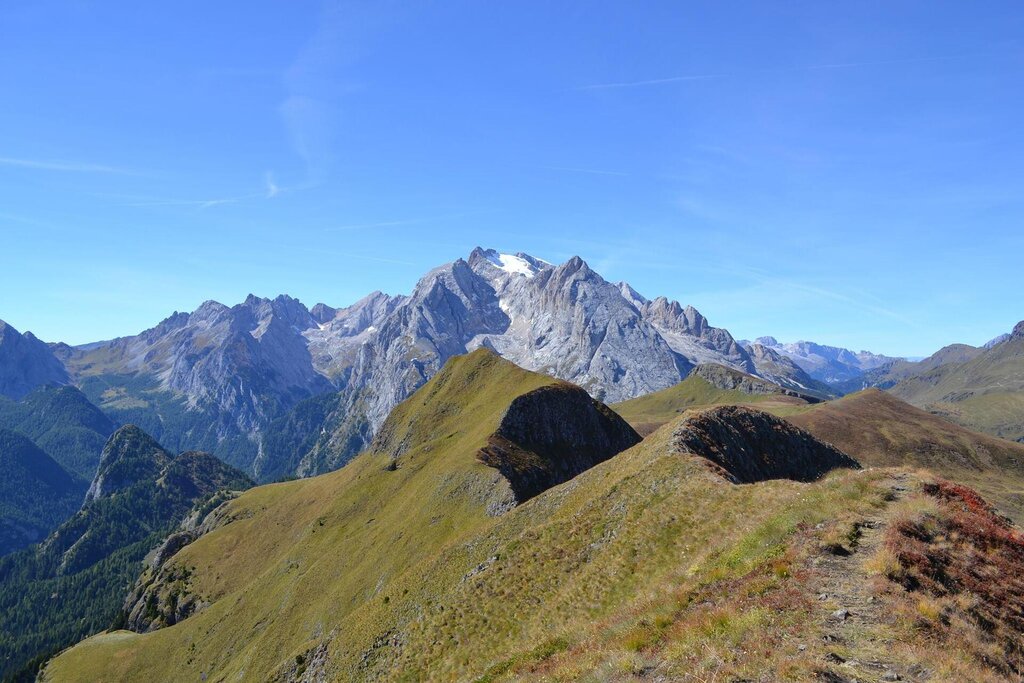 Vista dalla vetta del Monte Migogn