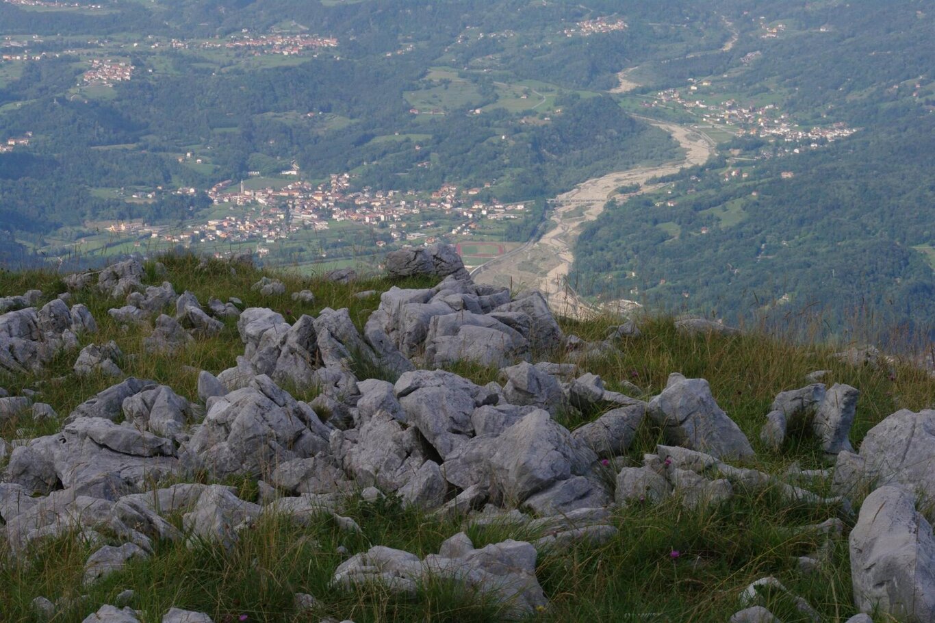 Vista sull'Alpago