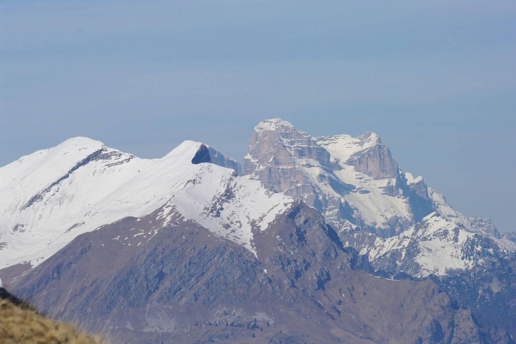 Vista sui Monti Serva e Pelmo