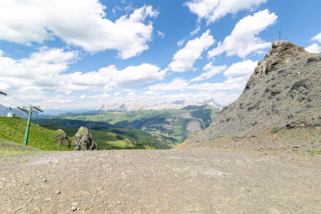 Visuale dal Passo Padon