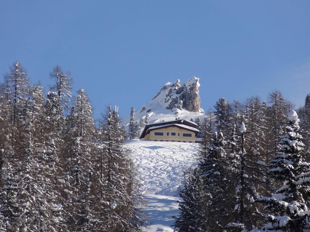 rifugio col de varda inverno