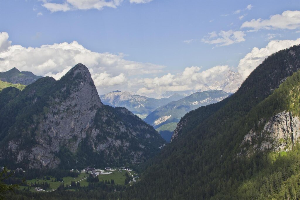 Visuale dalla Val Ombretta Visuale dalla Val Ombretta